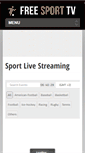 Mobile Screenshot of freesport-tv.com